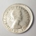 AUSTRALIA 1963 . THREEPENCE . ERROR . RARE BROADSTRUCK